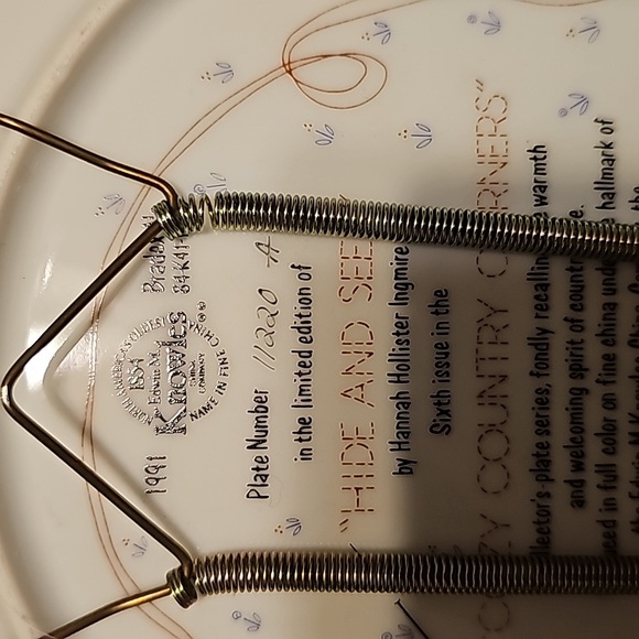 Bradford Exchange Collectors Plate bradex N0 84-k41-102-6 - Picture 3 of 5